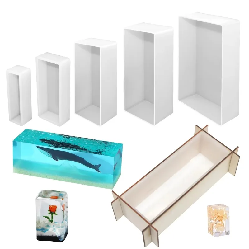 3D Printing Epoxy Resin - Novo Design: Molde de Silicone Retangular