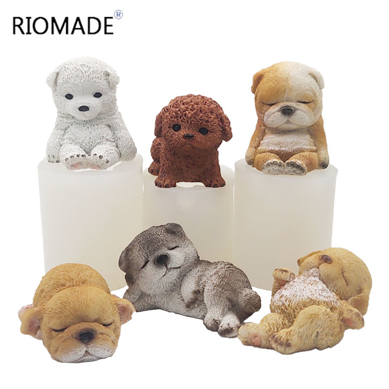 3D Printing Epoxy Resin - Moldes de Silicone 3D de Cachorro,