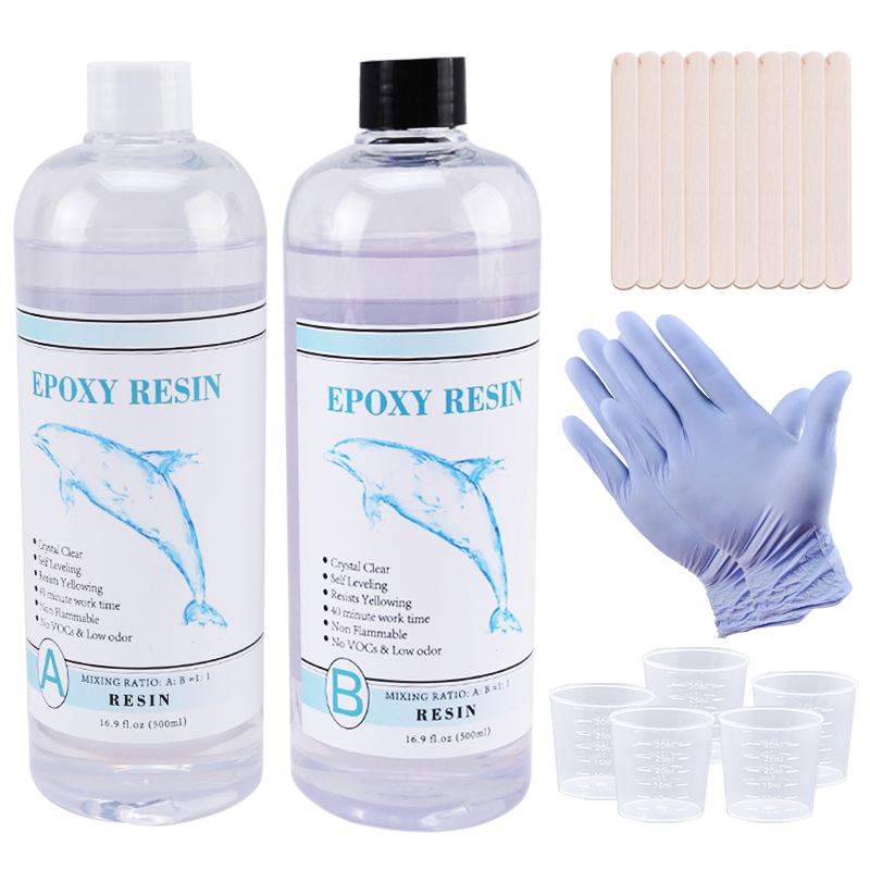 3D Printing Epoxy Resin - 1:1 resina epóxi transparente cristal claro