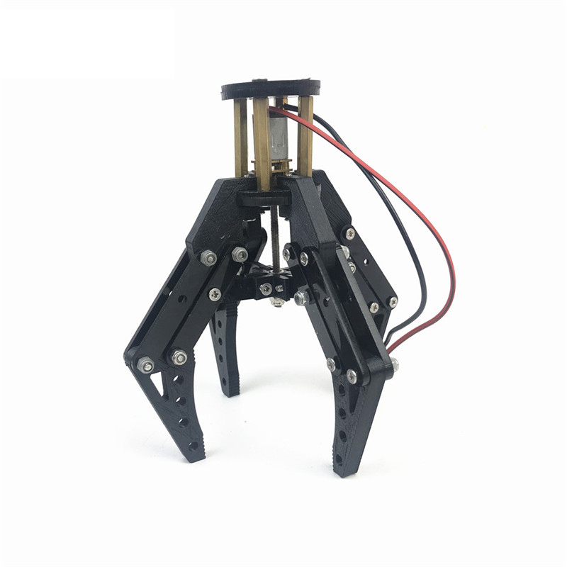 3D Printing Robot Arm - Garra Mecânica de Acrílico com Motor