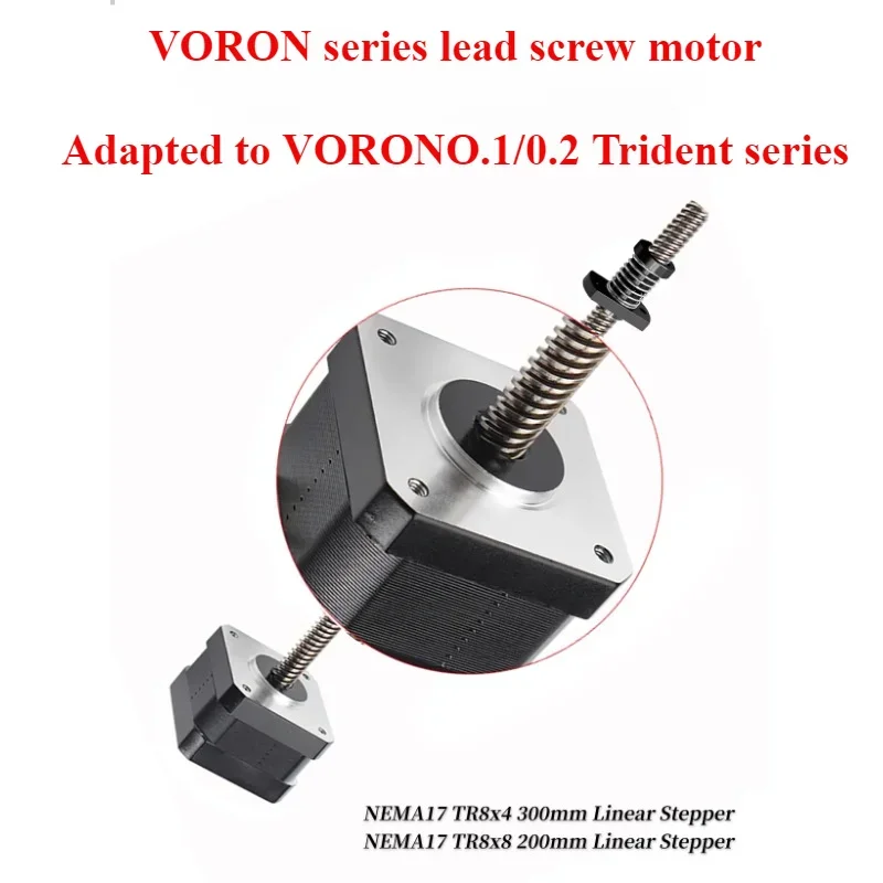 Lead Screw Stepper - Motor de Parafuso VORON NEMA17 TR8×8