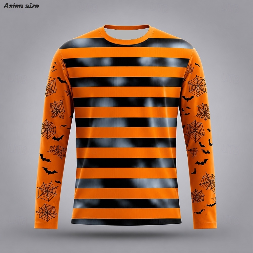3D Printing Web - Camiseta Masculina de Halloween com Estampa