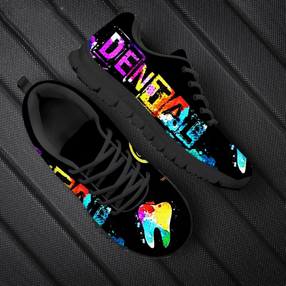 3D Printing Tooth - Sapatos casuais para mulheres 2025 homens