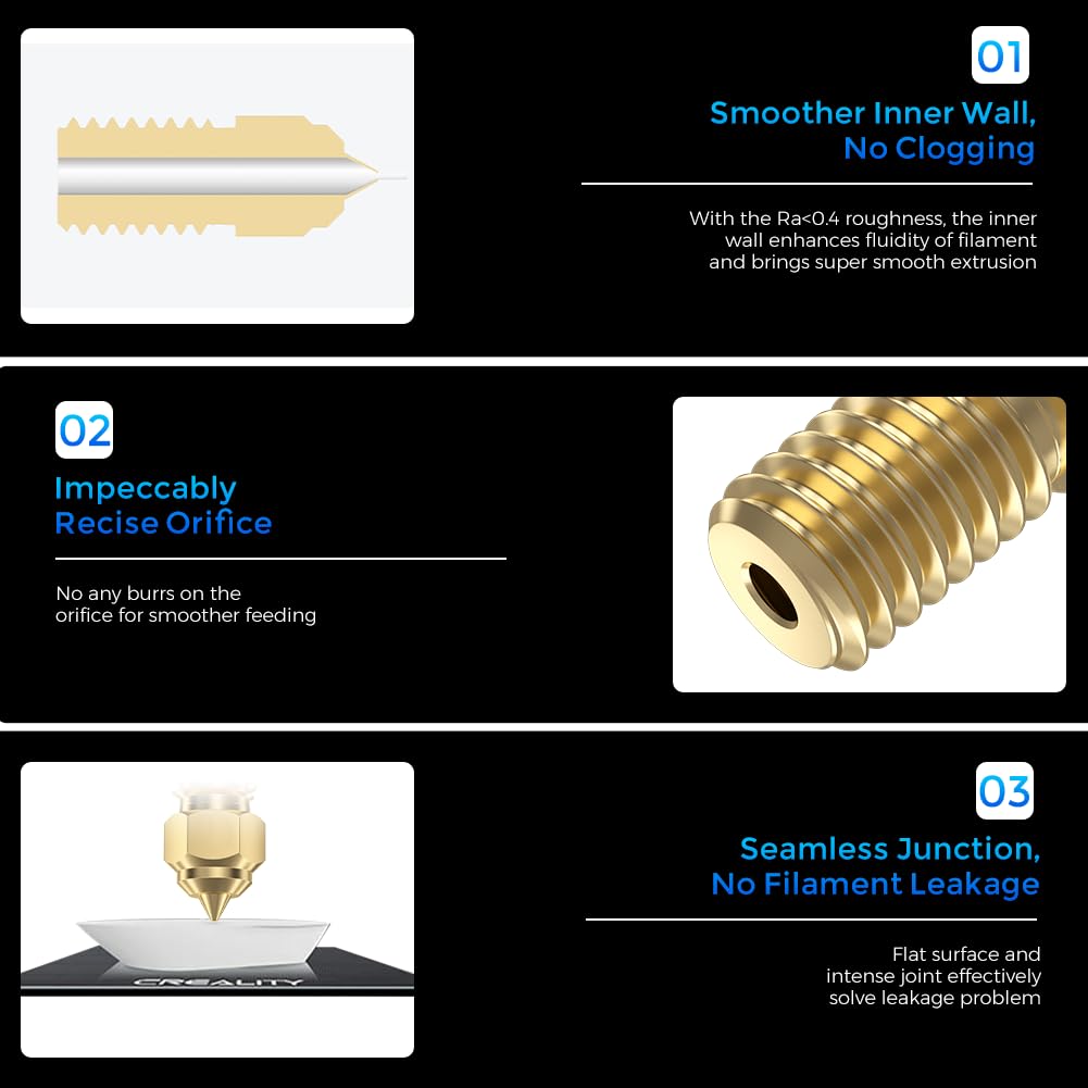 Bicos oficiais Creality Ender  - 3D Printing Nozzle avaliação e preço