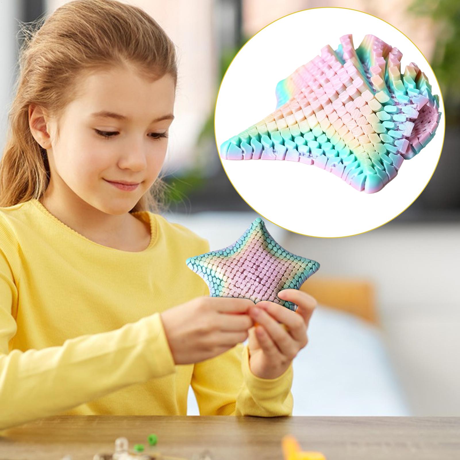 Brinquedo Estrela-do-mar Flexí - 3D Printing Fidget Toys avaliação e preço