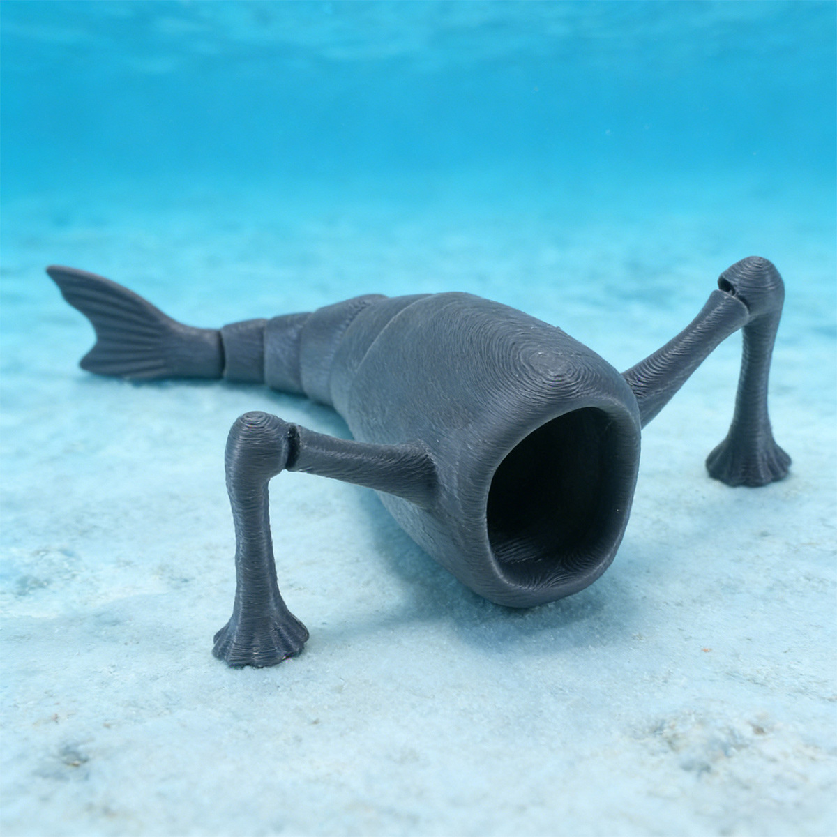 Estátua Blup Sea Eater com Art - 3D Printing Diagram avaliação e preço