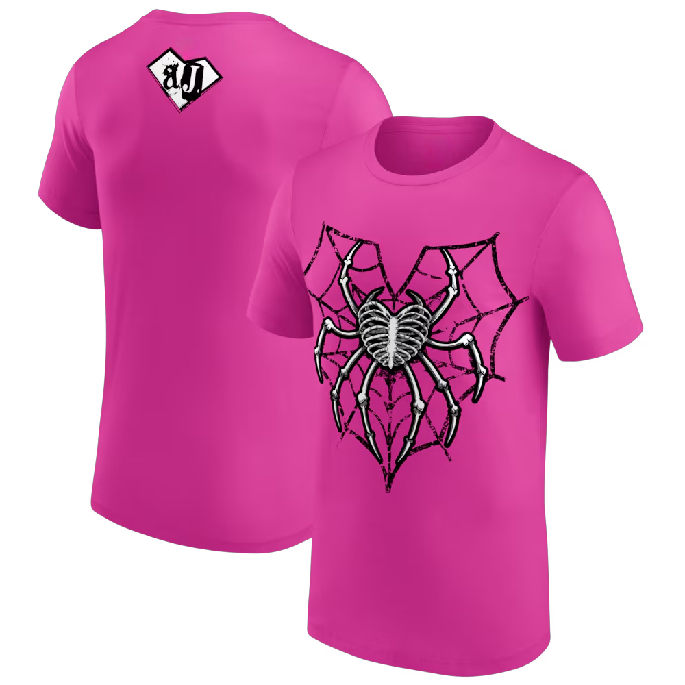 Camiseta Masculina Rosa AJ Lee - 3D Printing Web avaliação e preço