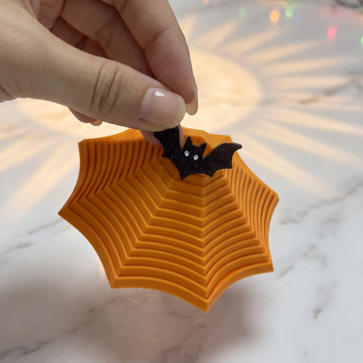 Decoração de Mesa com Teia de  - 3D Printing Web avaliação e preço