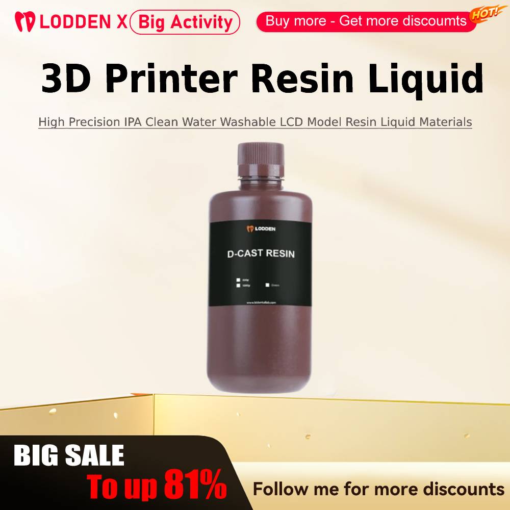 Lodden impressora 3d resina lí - 3D Printing News avaliação e preço