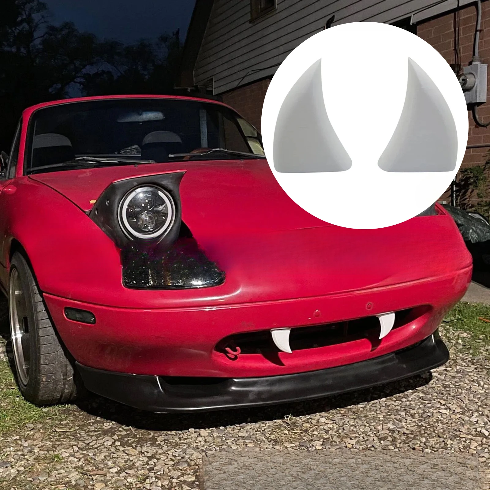 Dentes de Vampiro para Carro,  - 3D Printing Tooth avaliação e preço