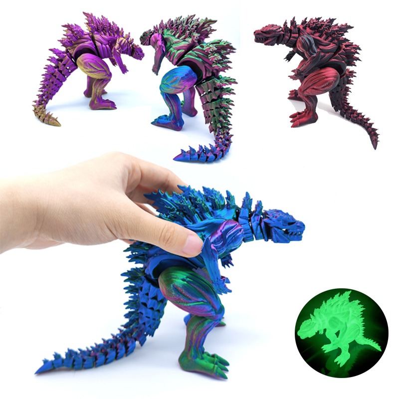 Boneco de Ação Dinossauro Musc - 3D Printing Examples avaliação e preço