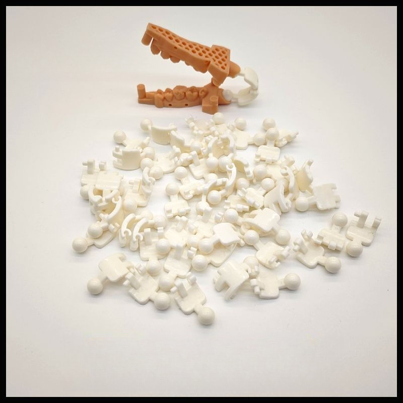 100 Peças de Moldura de Mordid - 3D Printing Tooth avaliação e preço