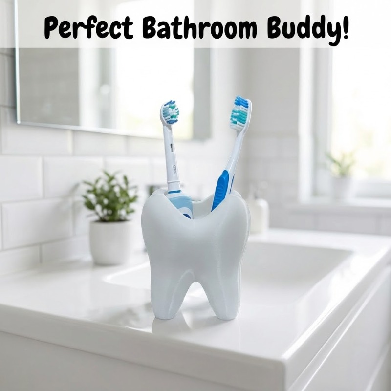 Organizador de Mesa em Forma d - 3D Printing Tooth avaliação e preço