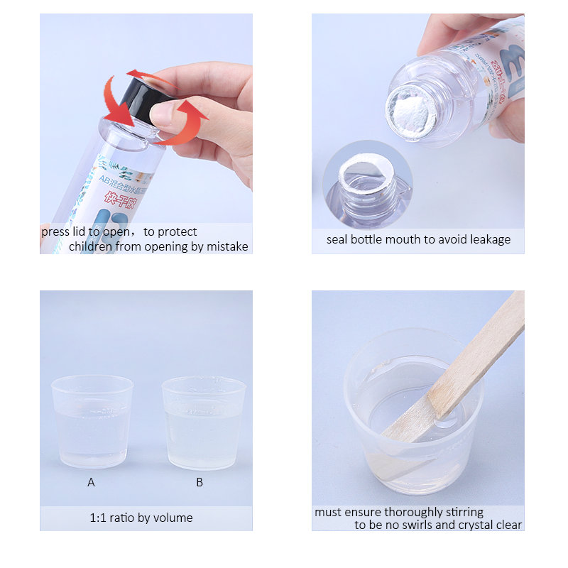 1:1 resina epóxi transparente  - 3D Printing Epoxy Resin avaliação e preço
