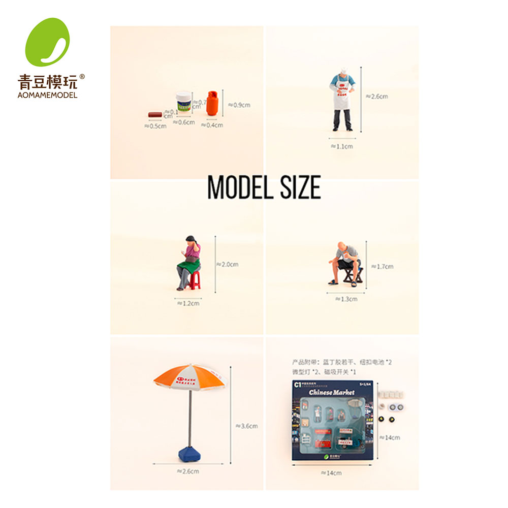 Kit de Modelo 1/64 para Mercad - 3D Printing Objects avaliação e preço