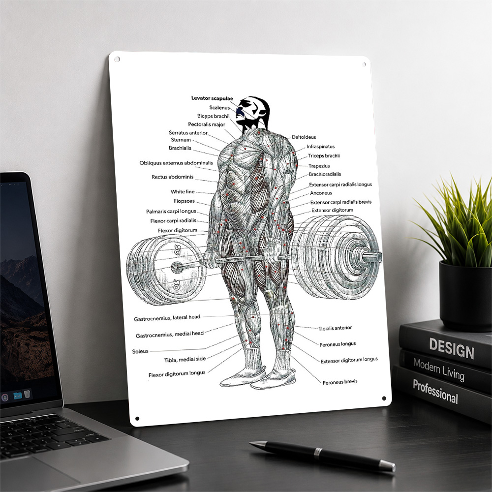 Diagrama de Anatomia Muscular  - 3D Printing Diagram avaliação e preço
