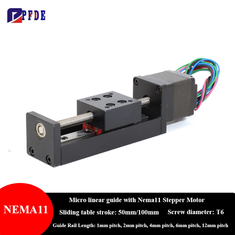Nema11 motor de passo mini gui - Lead Screw Stepper avaliação e preço
