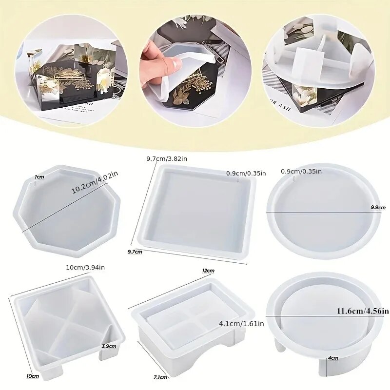 Conjunto de moldes de resina d - 3D Printing Epoxy Resin avaliação e preço