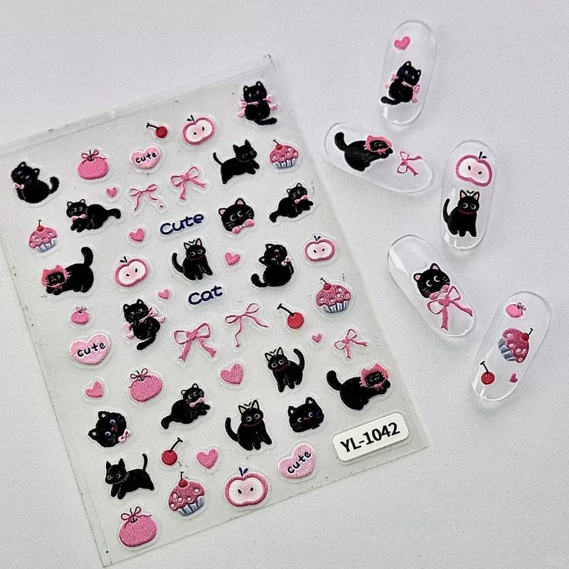 Adesivo 3D em Relevo de Gato P - 3D Printing Epoxy Resin avaliação e preço